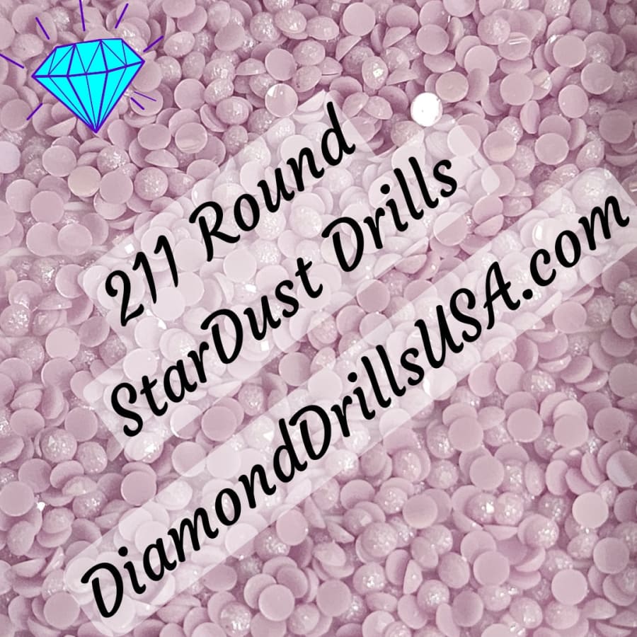 211 StarDust ROUND Pearl Mica Dust 5D Diamond Painting