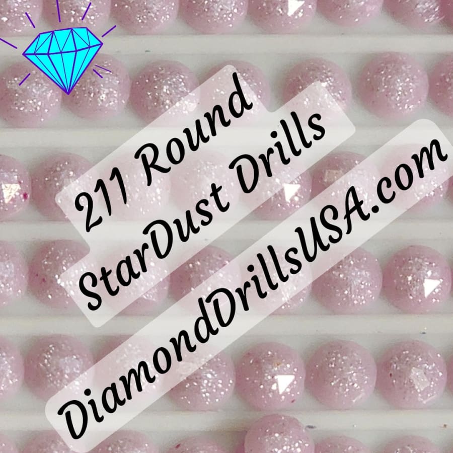 211 StarDust ROUND Pearl Mica Dust 5D Diamond Painting