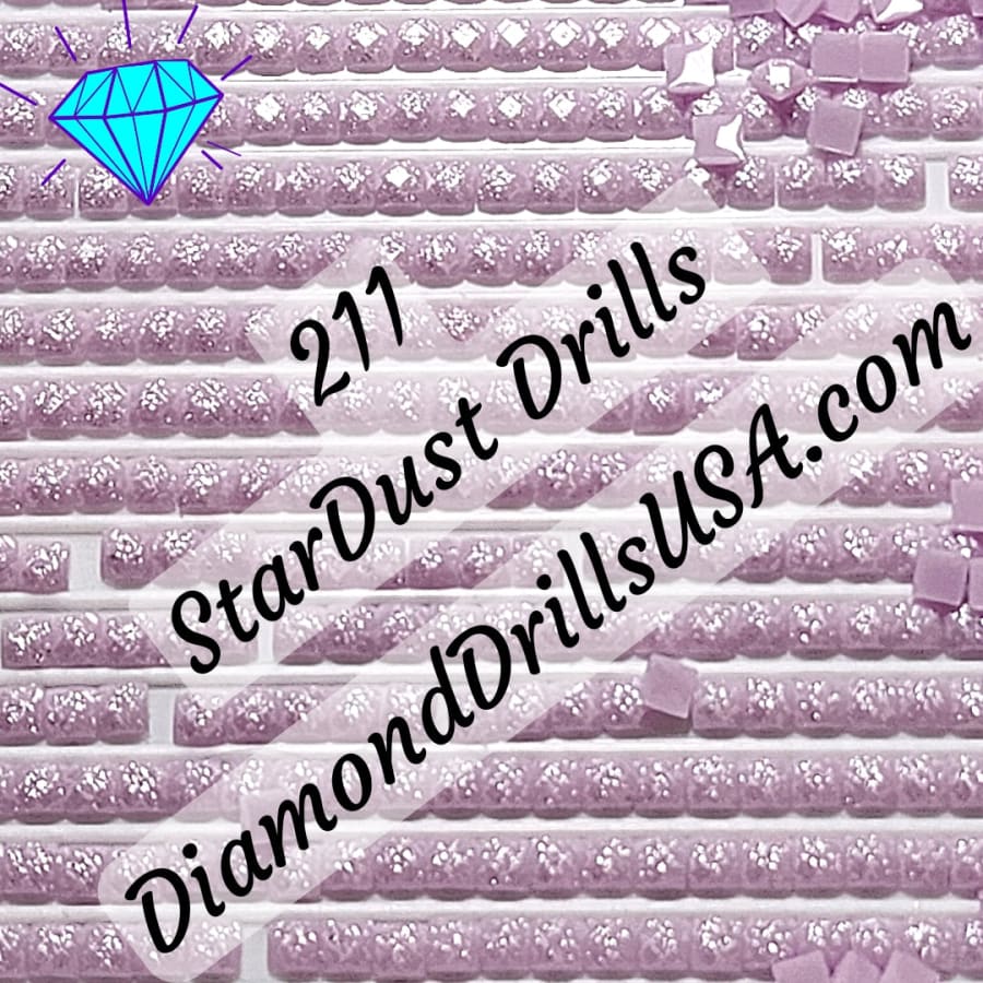 211 StarDust SQUARE Pearl Mica Dust 5D Diamond Painting