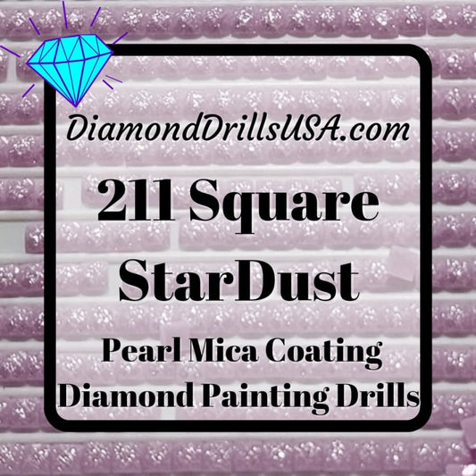 211 StarDust SQUARE Pearl Mica Dust 5D Diamond Painting