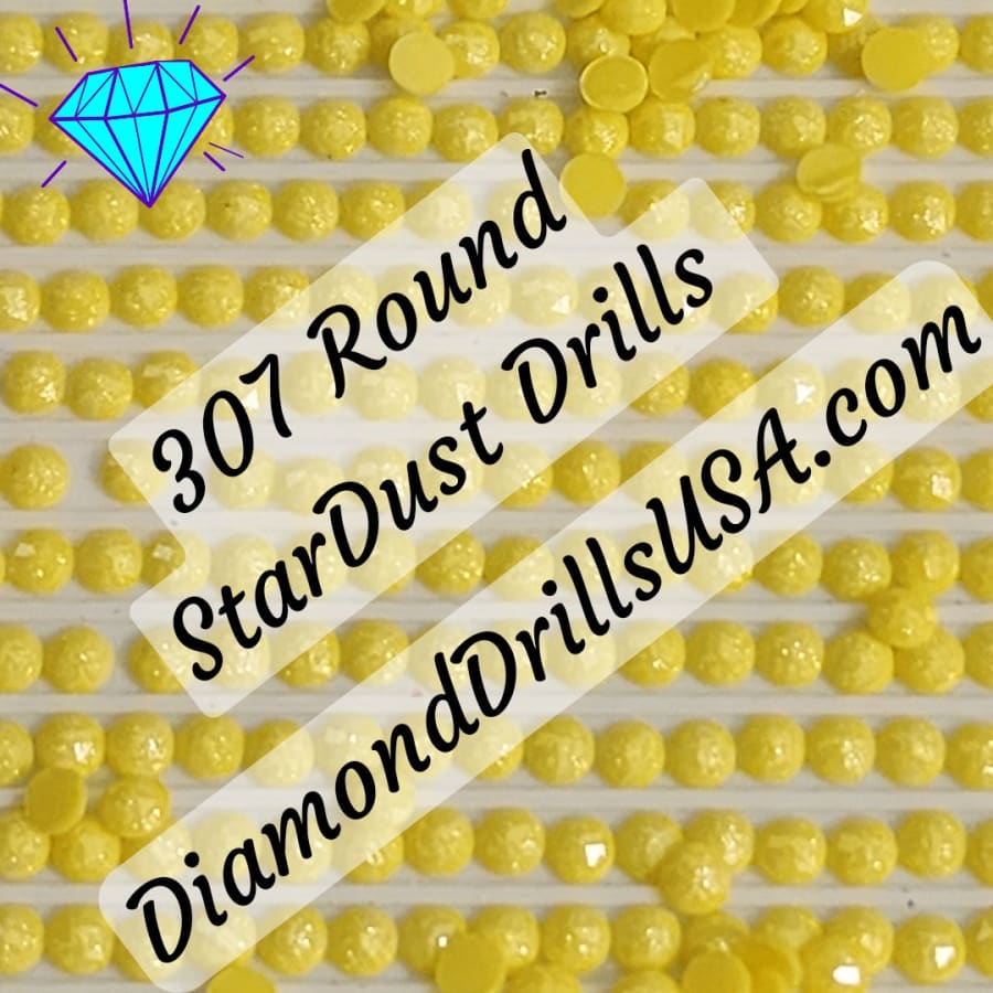 307 StarDust ROUND Pearl Mica Dust 5D Diamond Painting