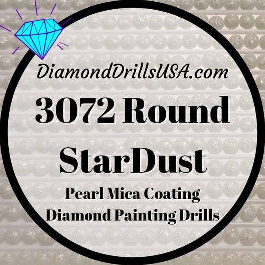 3072 StarDust ROUND Pearl Mica Dust 5D Diamond Painting