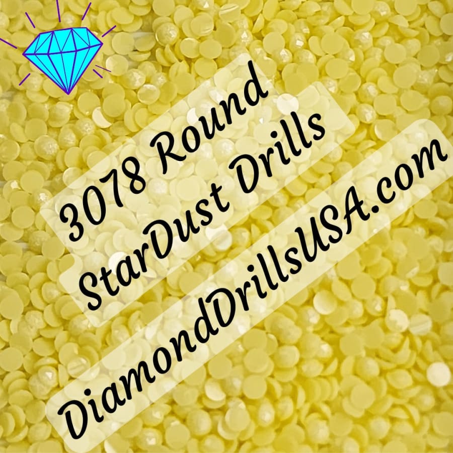 3078 StarDust ROUND Pearl Mica Dust 5D Diamond Painting