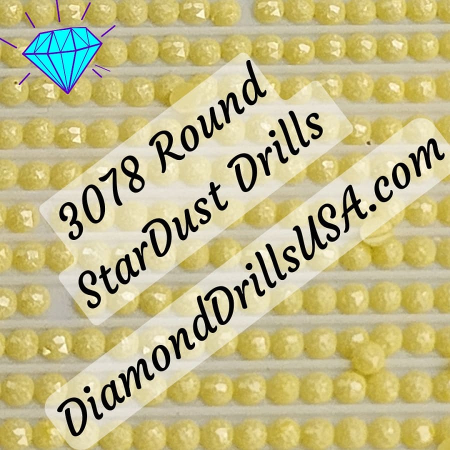 3078 StarDust ROUND Pearl Mica Dust 5D Diamond Painting