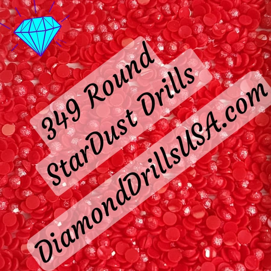 349 StarDust ROUND Pearl Mica Dust 5D Diamond Painting