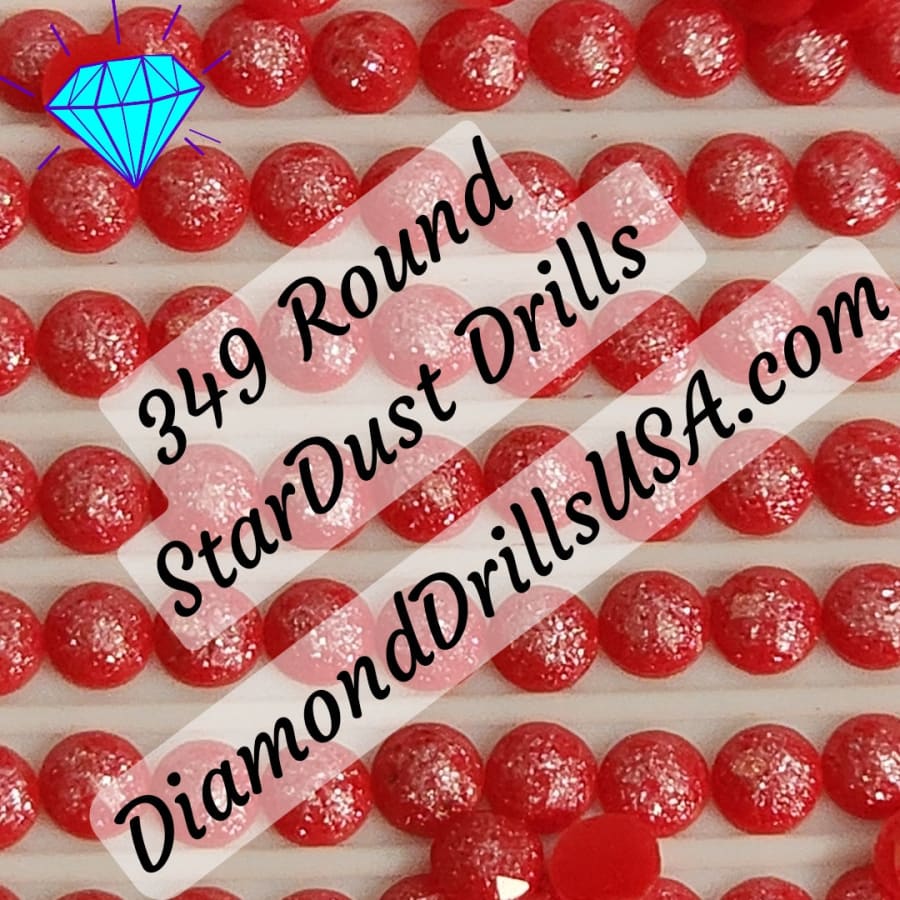 349 StarDust ROUND Pearl Mica Dust 5D Diamond Painting