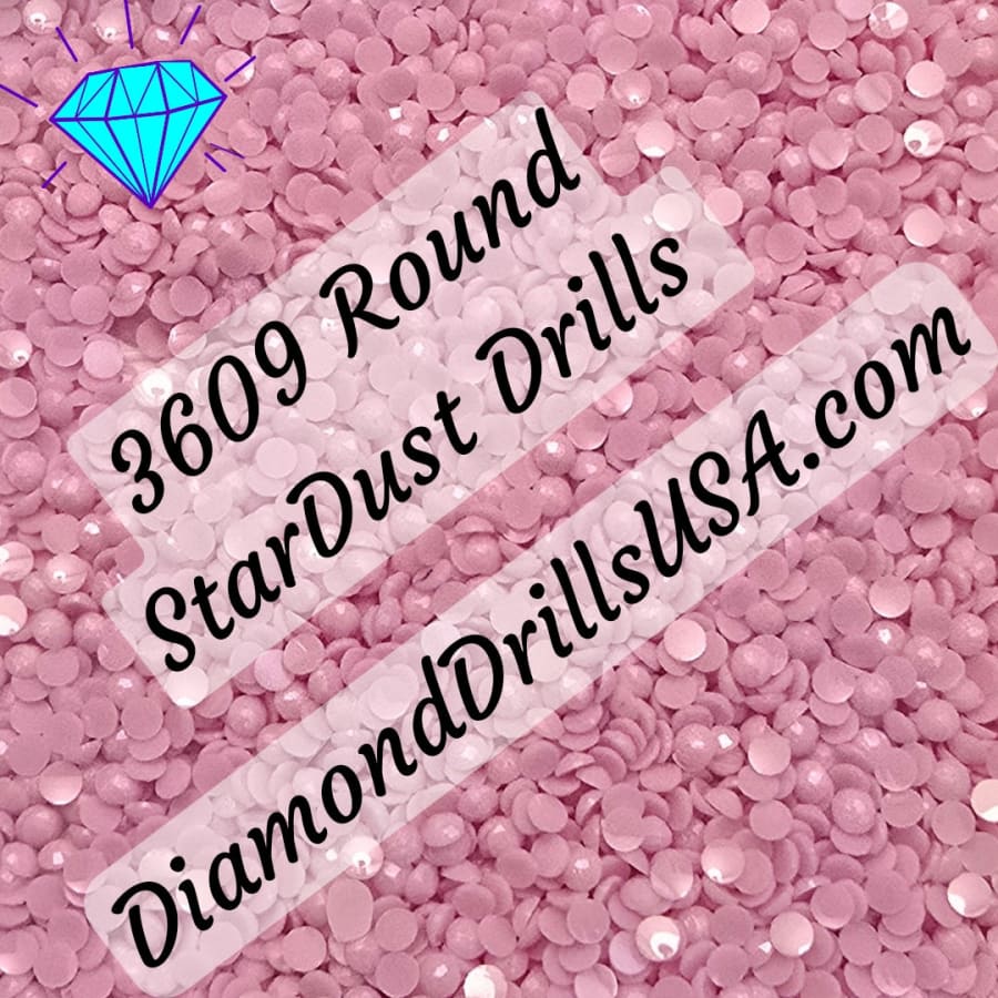 3609 StarDust ROUND Pearl Mica Dust 5D Diamond Painting