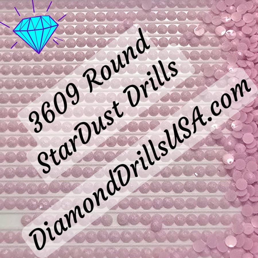 3609 StarDust ROUND Pearl Mica Dust 5D Diamond Painting