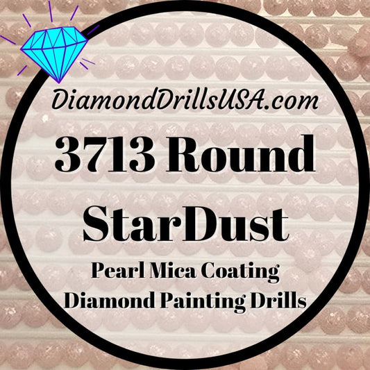 3713 StarDust ROUND Pearl Mica Dust 5D Diamond Painting