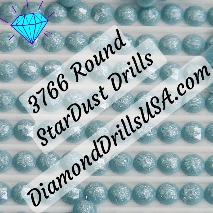3766 StarDust ROUND Pearl Mica Dust 5D Diamond Painting