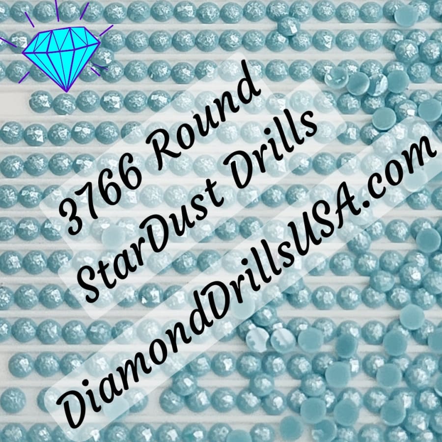3766 StarDust ROUND Pearl Mica Dust 5D Diamond Painting