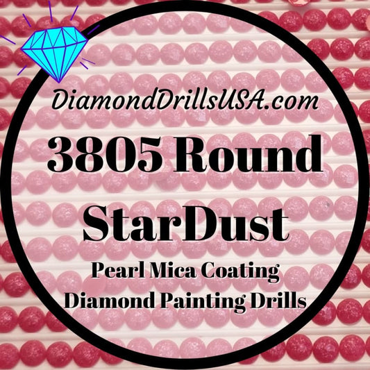 3805 StarDust ROUND Pearl Mica Dust 5D Diamond Painting