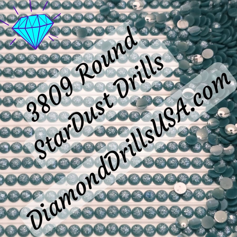 3809 StarDust ROUND Pearl Mica Dust 5D Diamond Painting