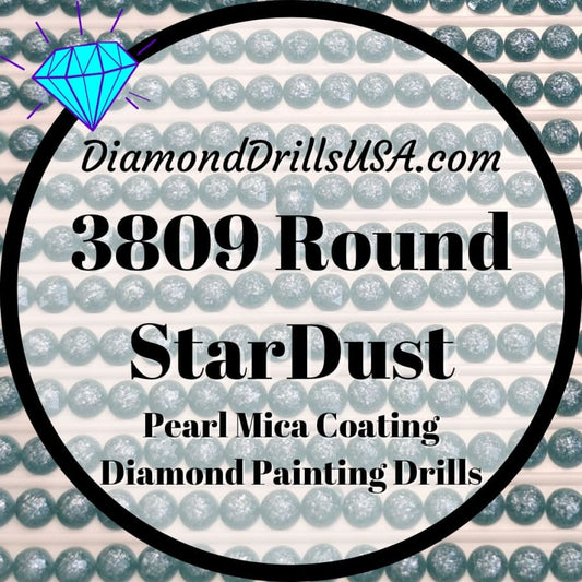 3809 StarDust ROUND Pearl Mica Dust 5D Diamond Painting