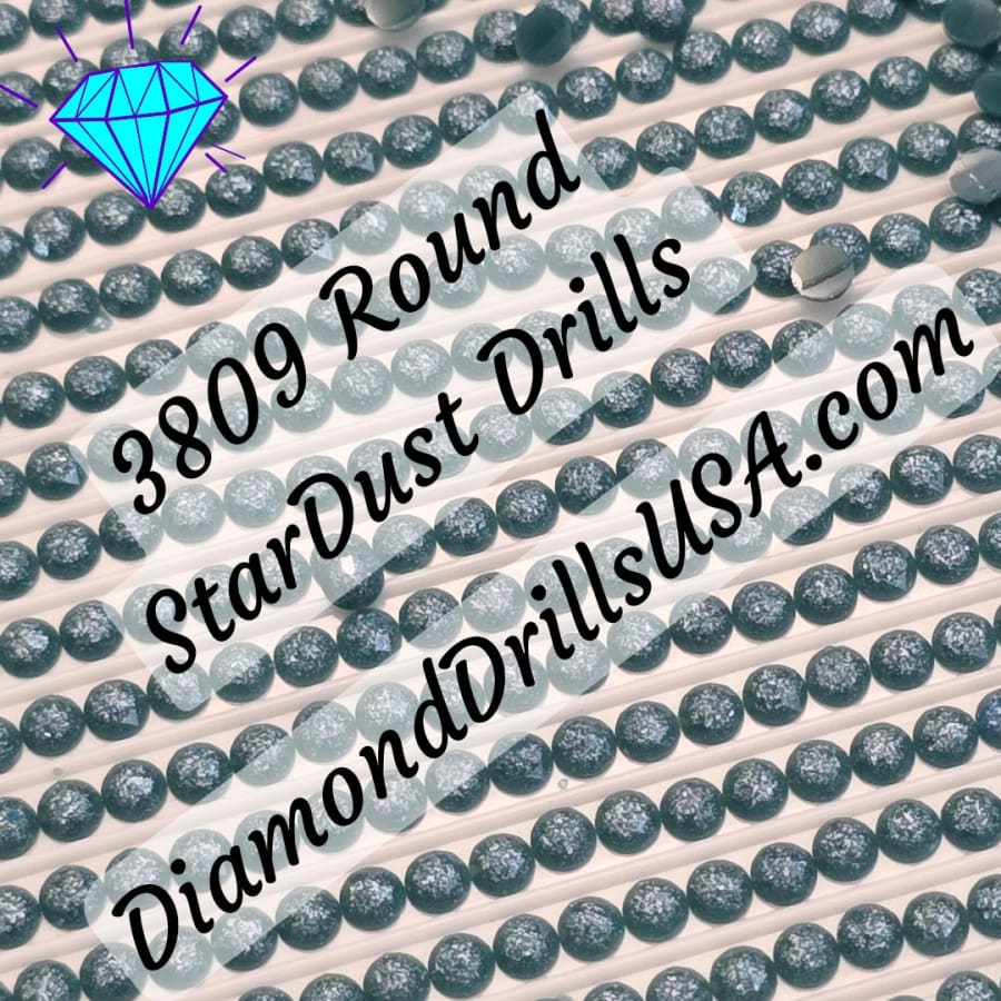 3809 StarDust ROUND Pearl Mica Dust 5D Diamond Painting