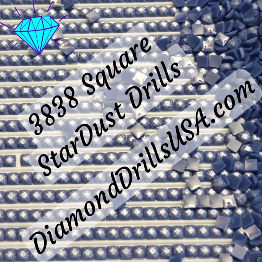 3838 StarDust SQUARE Pearl Mica Dust 5D Diamond Painting