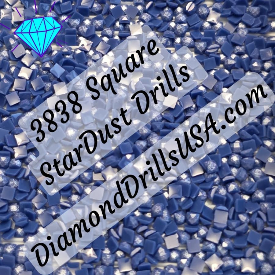 3838 StarDust SQUARE Pearl Mica Dust 5D Diamond Painting