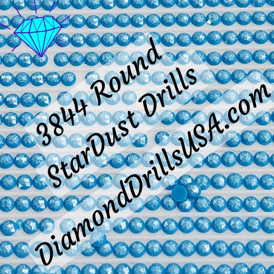 3844 StarDust ROUND Pearl Mica Dust 5D Diamond Painting