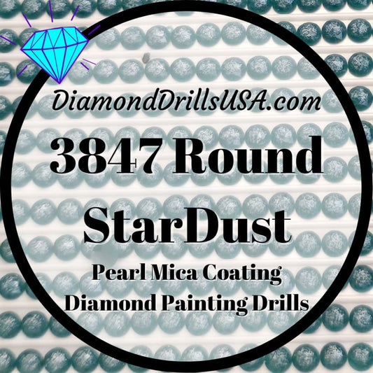3847 StarDust ROUND Pearl Mica Dust 5D Diamond Painting