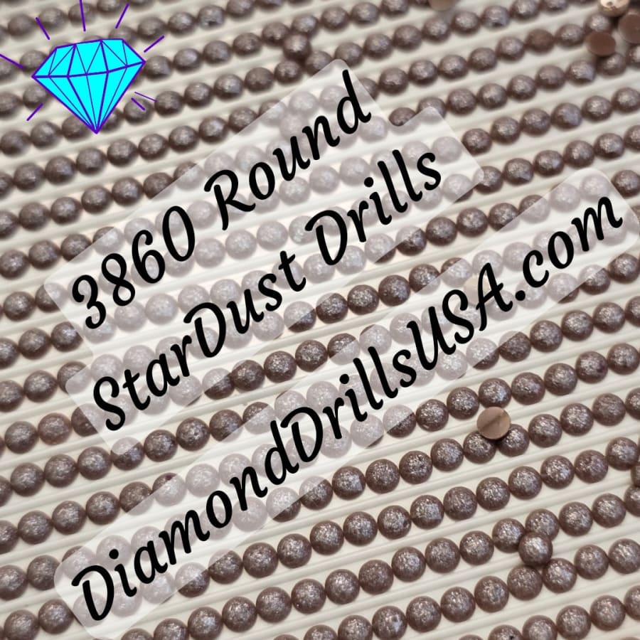 3860 StarDust ROUND Pearl Mica Dust 5D Diamond Painting