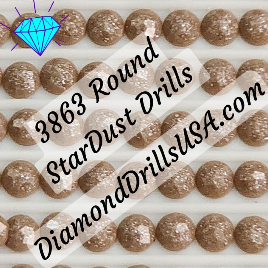 3863 StarDust ROUND Pearl Mica Dust 5D Diamond Painting