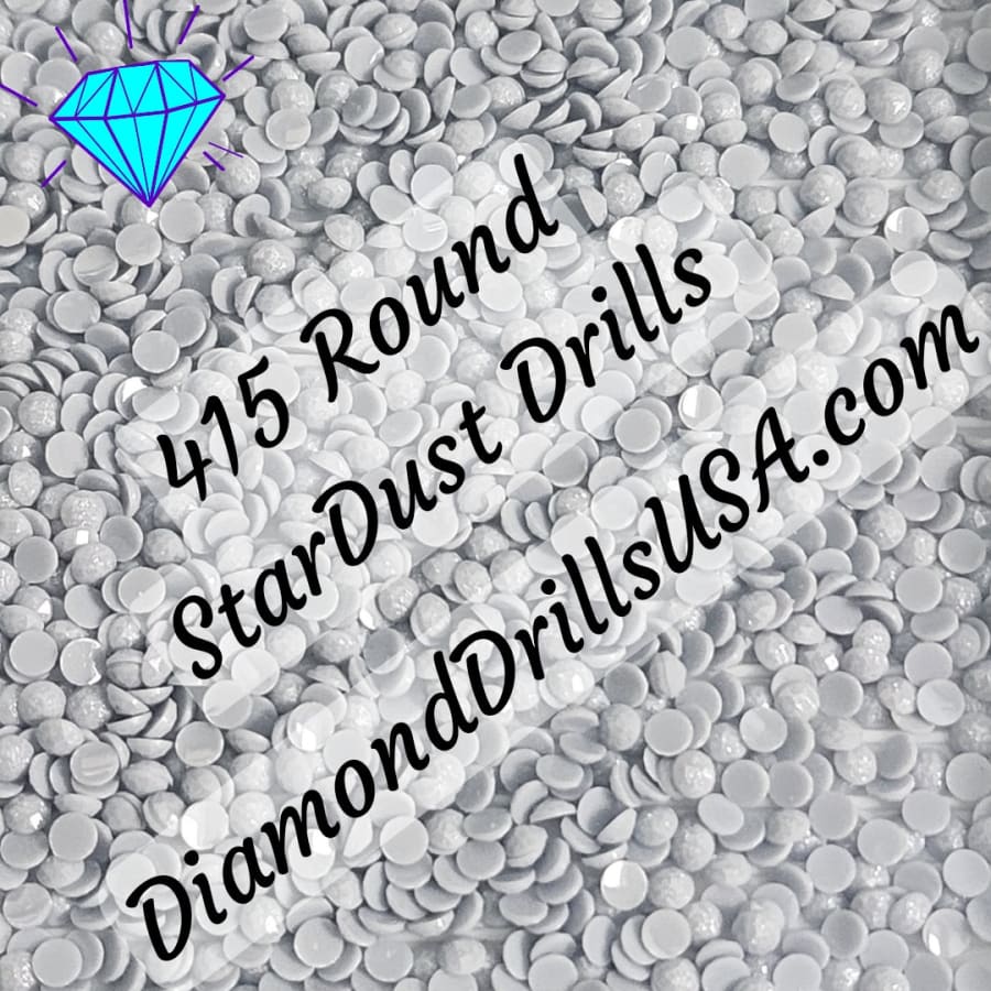 415 StarDust ROUND Pearl Mica Dust 5D Diamond Painting