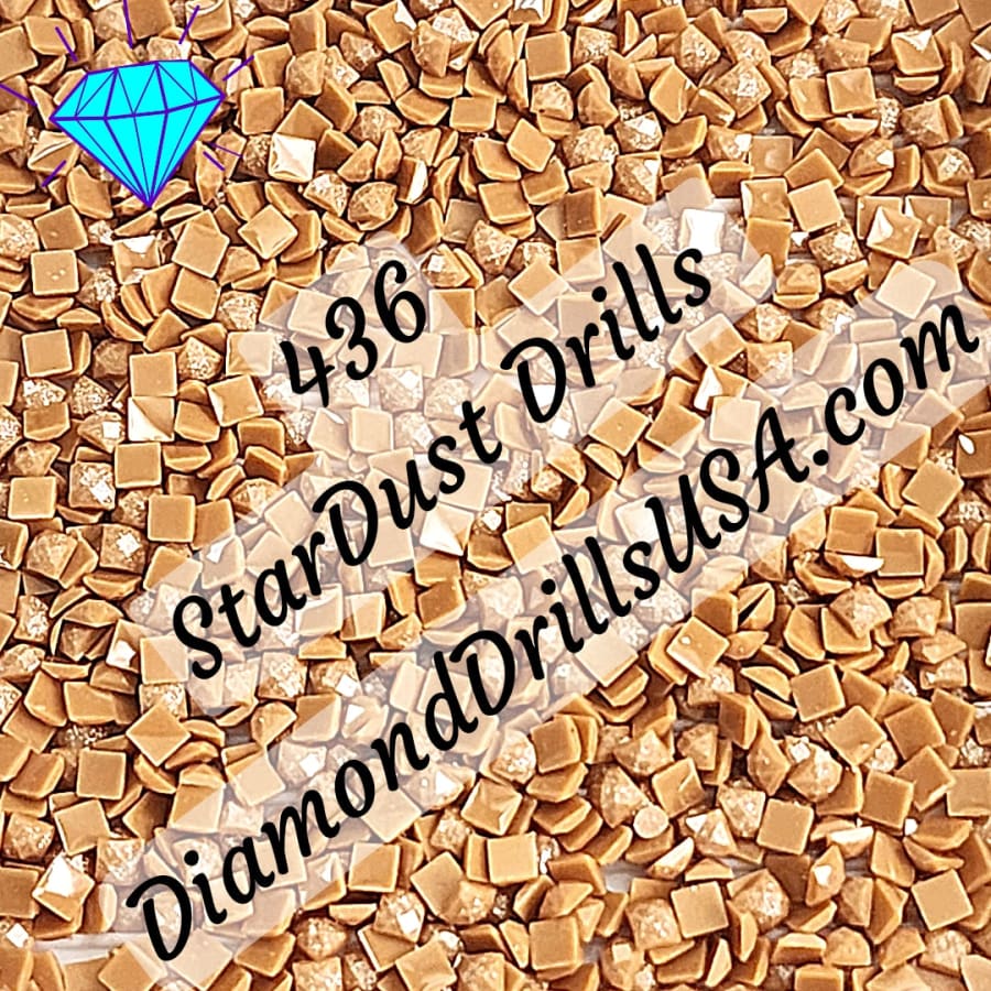 436 StarDust SQUARE Pearl Mica Dust 5D Diamond Painting