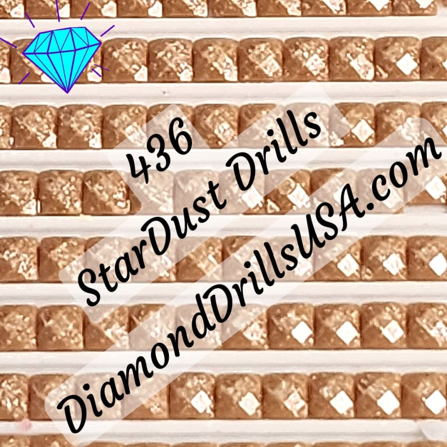 436 StarDust SQUARE Pearl Mica Dust 5D Diamond Painting