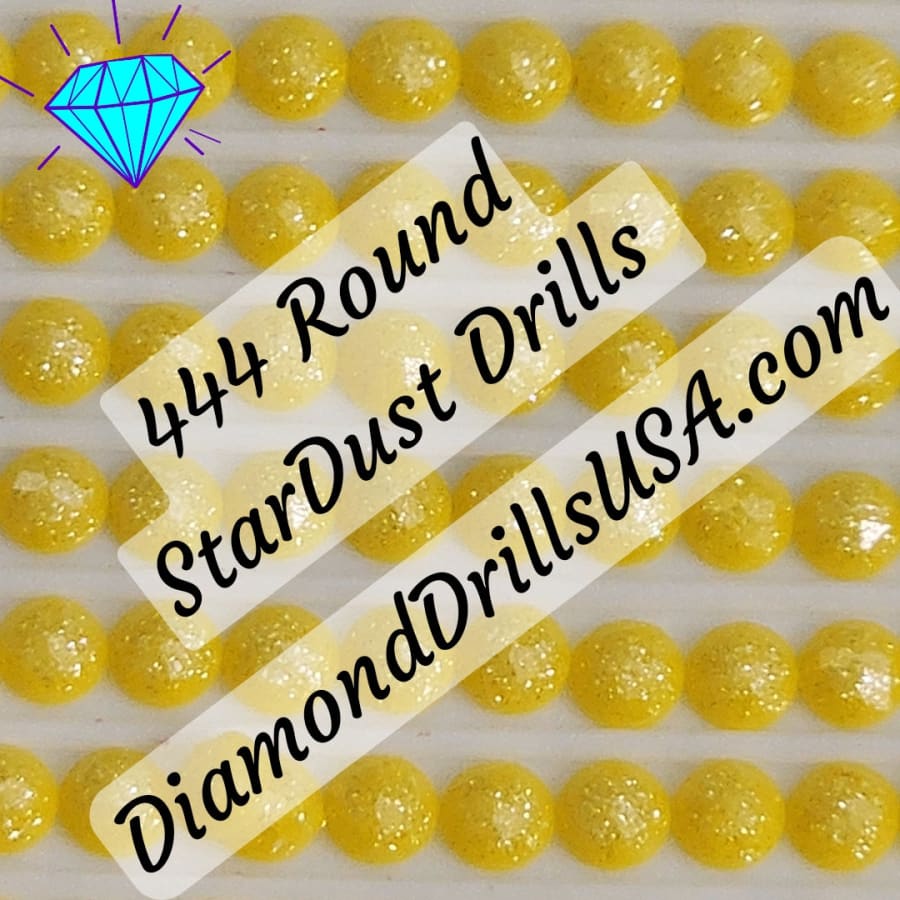 444 StarDust ROUND Pearl Mica Dust 5D Diamond Painting
