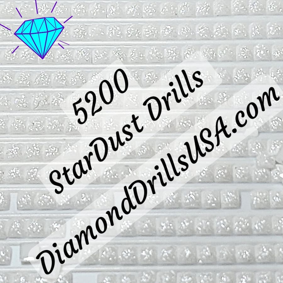 5200 StarDust SQUARE Pearl Mica Dust 5D Diamond Painting
