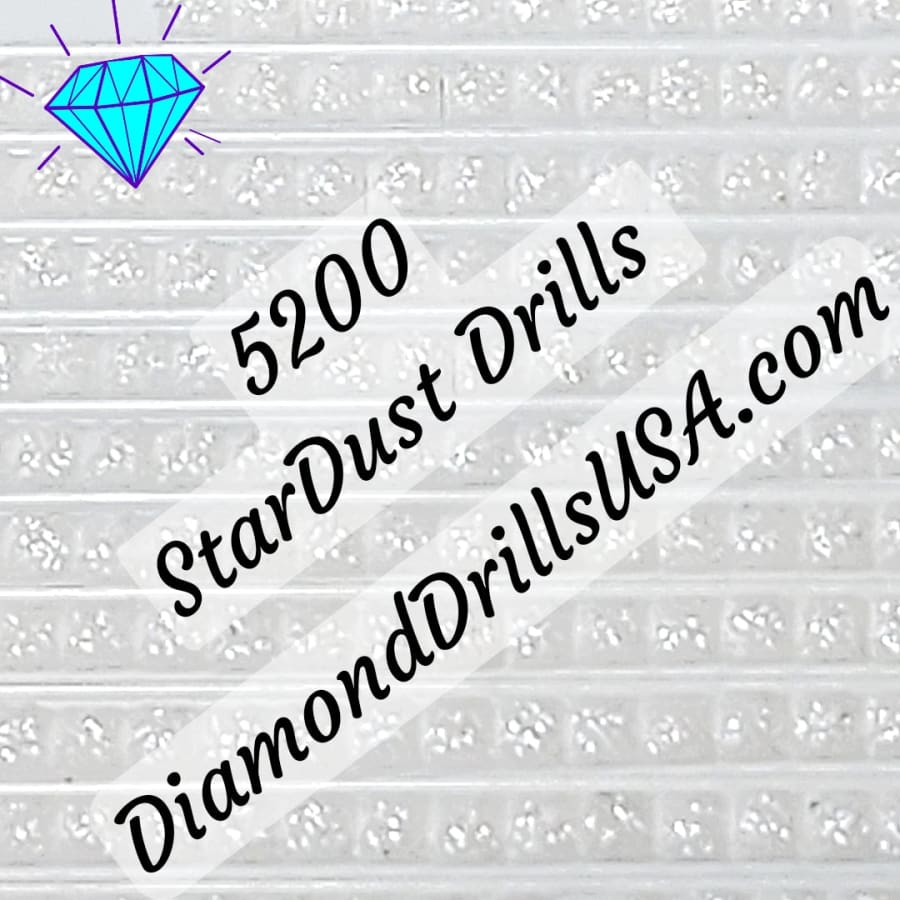 5200 StarDust SQUARE Pearl Mica Dust 5D Diamond Painting