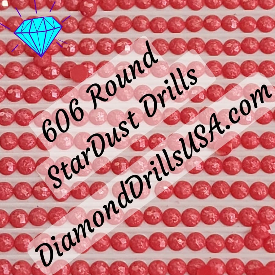 606 StarDust ROUND Pearl Mica Dust 5D Diamond Painting