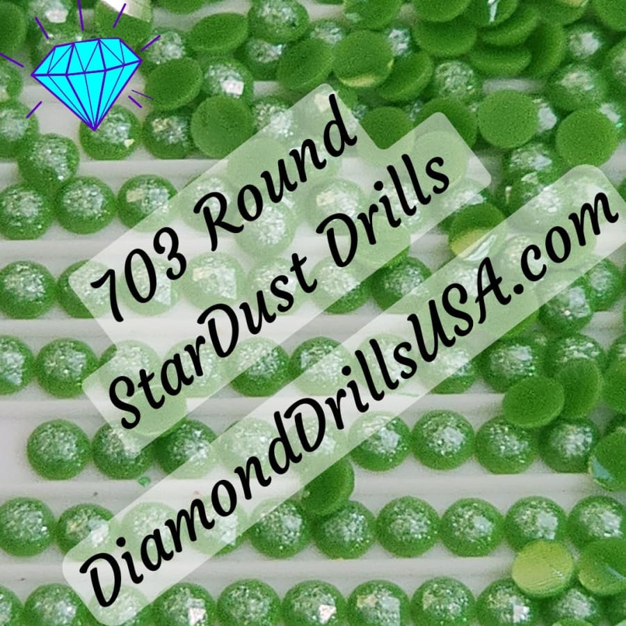 703 StarDust ROUND Pearl Mica Dust 5D Diamond Painting