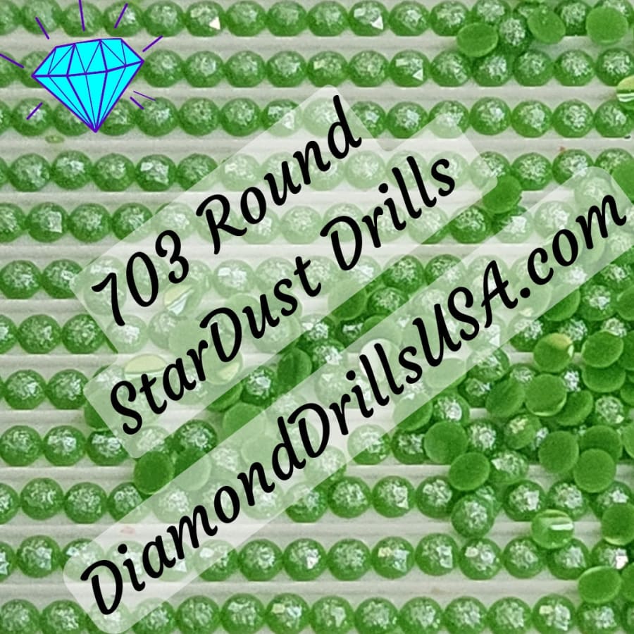 703 StarDust ROUND Pearl Mica Dust 5D Diamond Painting