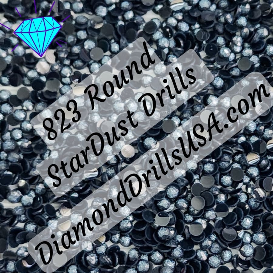 823 StarDust ROUND Pearl Mica Dust 5D Diamond Painting