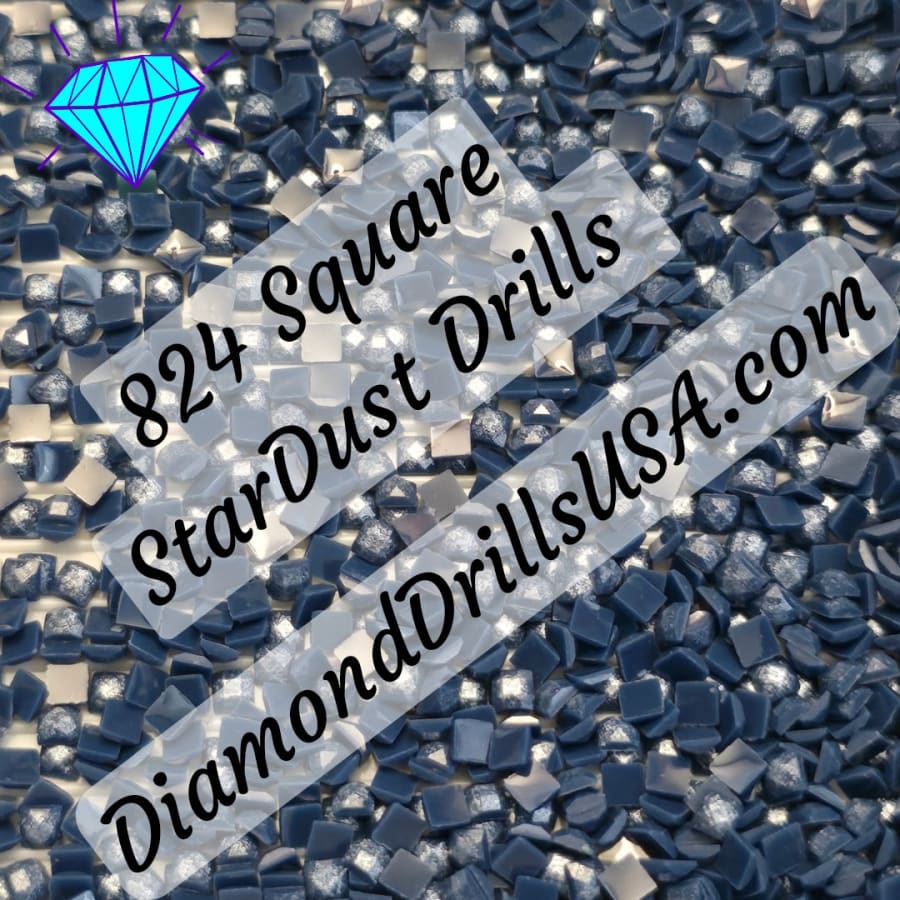 824 StarDust SQUARE Pearl Mica Dust 5D Diamond Painting