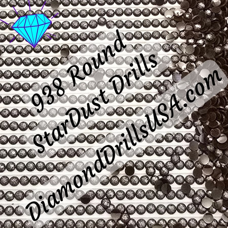 938 StarDust ROUND Pearl Mica Dust 5D Diamond Painting