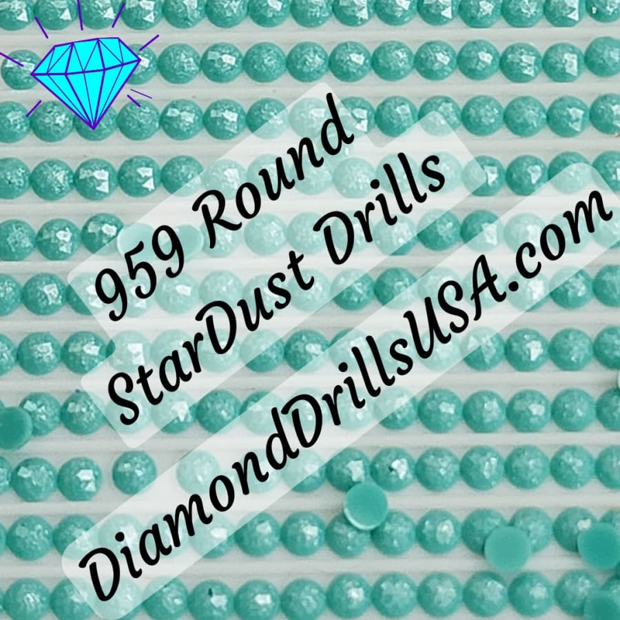 959 StarDust ROUND Pearl Mica Dust 5D Diamond Painting
