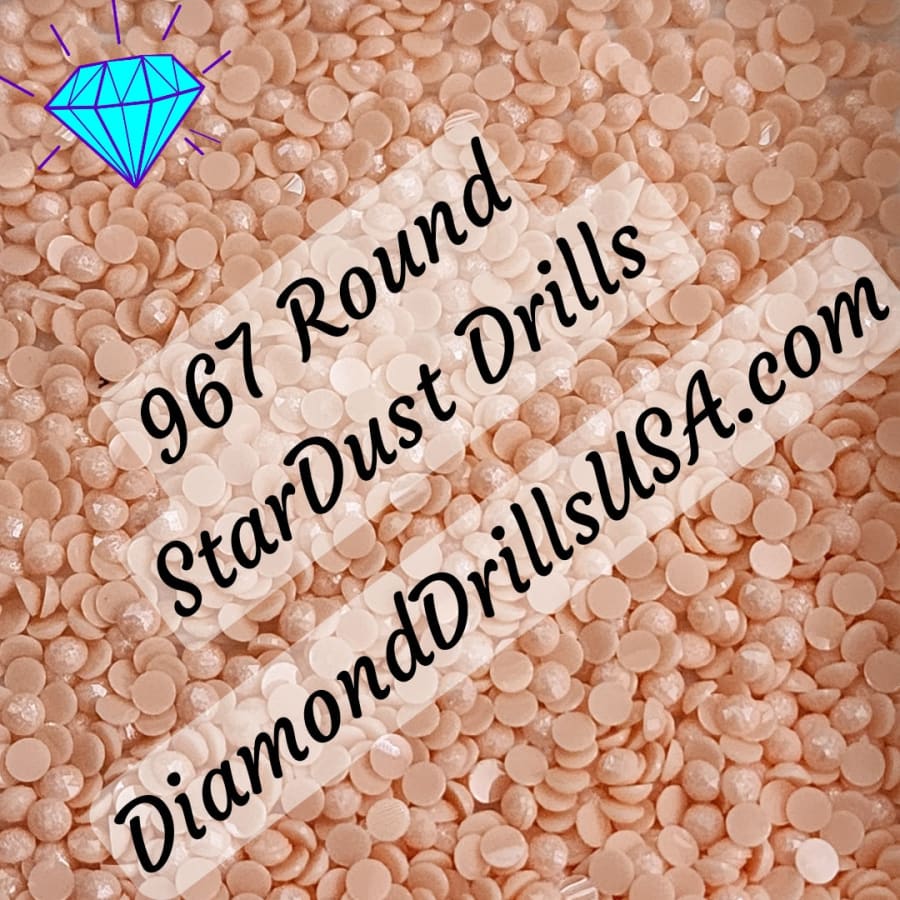 967 StarDust ROUND Pearl Mica Dust 5D Diamond Painting