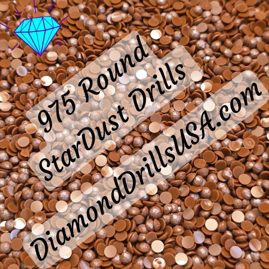 975 StarDust ROUND Pearl Mica Dust 5D Diamond Painting