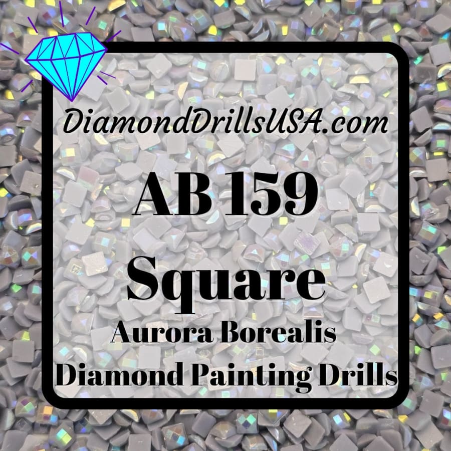 AB 159 SQUARE Aurora Borealis 5D Diamond Painting Drills