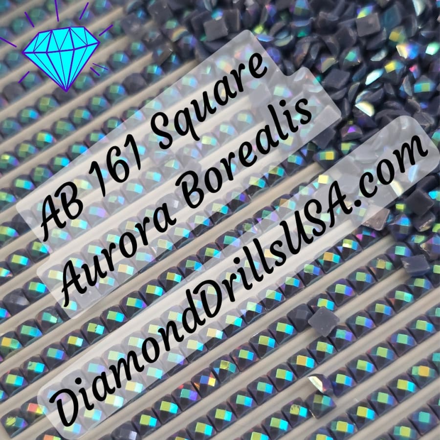 AB 161 SQUARE Aurora Borealis 5D Diamond Painting Drills