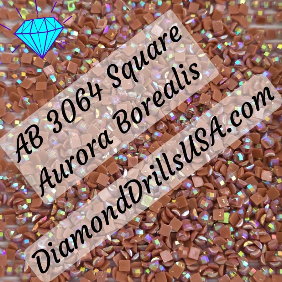 AB 3064 SQUARE Aurora Borealis 5D Diamond Painting Drills