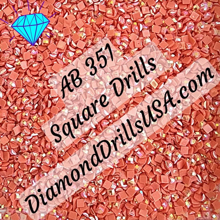 AB 351 SQUARE Aurora Borealis 5D Diamond Painting Drills