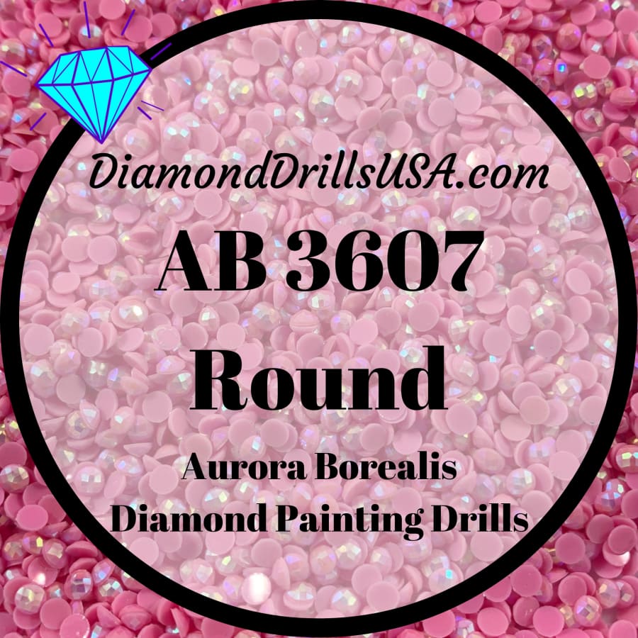 AB 3607 ROUND Aurora Borealis 5D Diamond Painting Drills