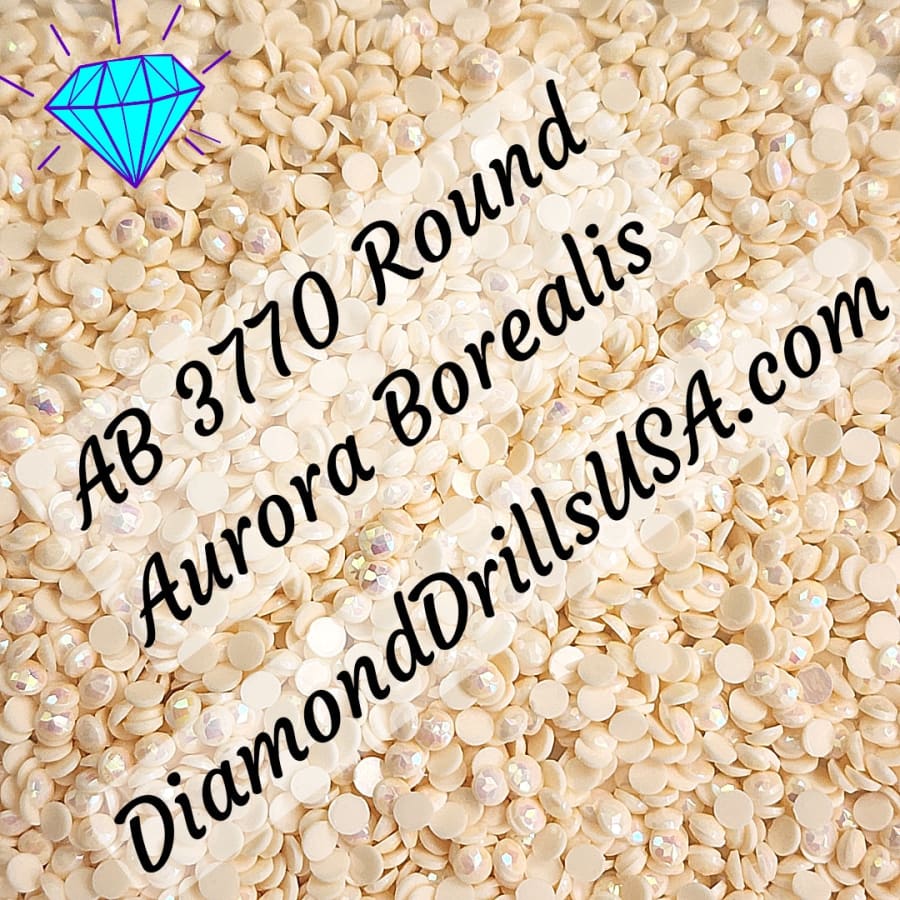 AB 3770 ROUND Aurora Borealis 5D Diamond Painting Drills