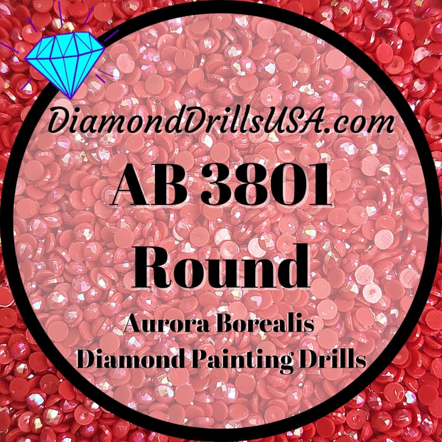 AB 3801 ROUND Aurora Borealis 5D Diamond Painting Drills