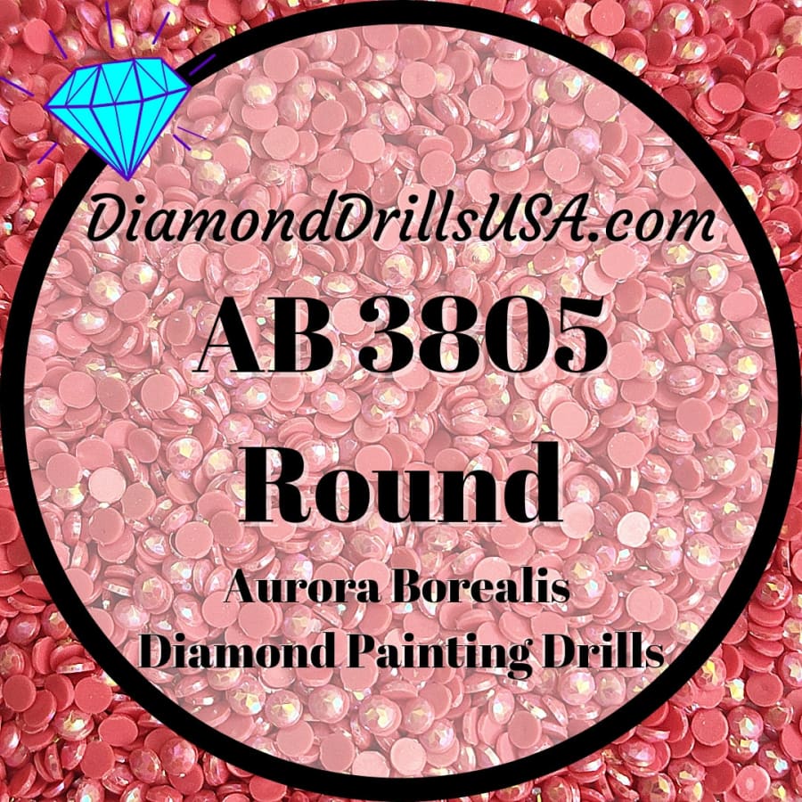 AB 3805 ROUND Aurora Borealis 5D Diamond Painting Drills