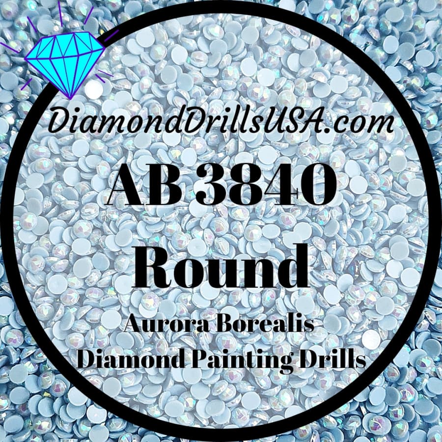 DMC 3840 SQUARE 5D Diamond Painting Drills Beads DMC 3840 Light Lavender  Blue Loose Bulk