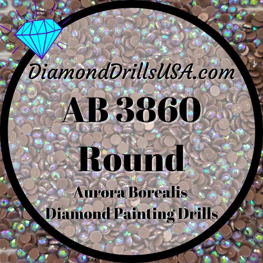 AB 3860 ROUND Aurora Borealis 5D Diamond Painting Drills